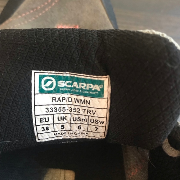 Women's Scarpa Hiking/Approach Shoe EU 38 US 7 - Picture 4 of 4
